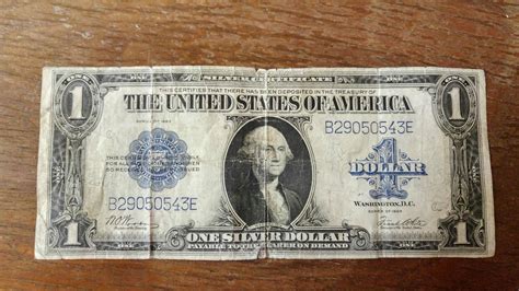 Found One Dollar Bill From 1923 Pics