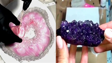 Teaching you all my top tips and tricks. AMAZING Resin Geode Art - Glossy Geode Resin Wall Art ...