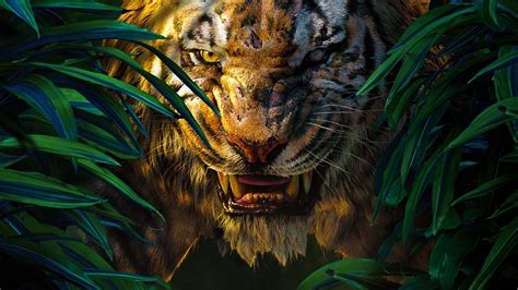 The Jungle Book Shere Khan Wallpaper Hd Movies 4k Wallpapers Images