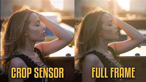And what does that do to the bokeh? Full frame vs Crop sensor | A REAL WORLD COMPARISON! - YouTube