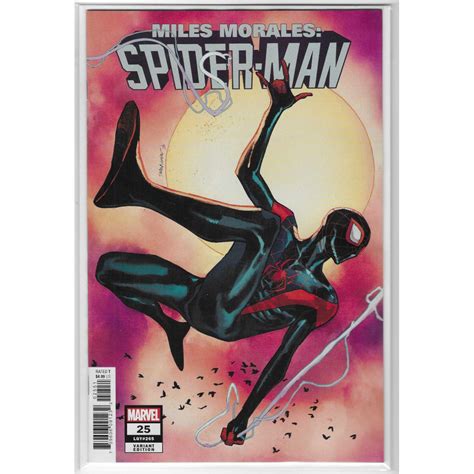 Miles Morales Spider Man 25 Pichelli Variant Close Encounters