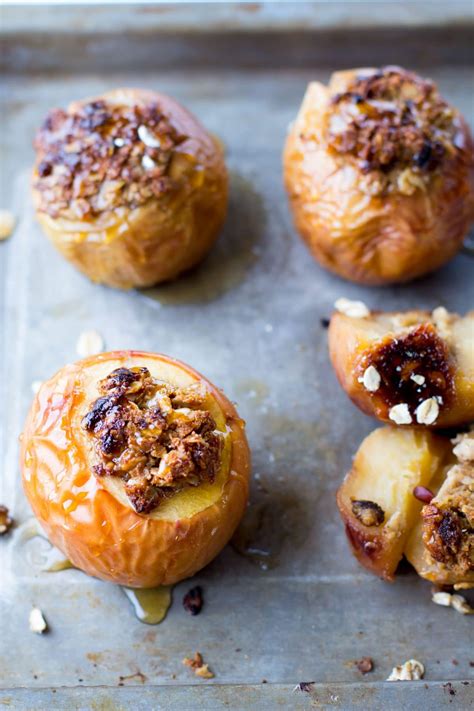 Healthy Baked Stuffed Apples Dan330