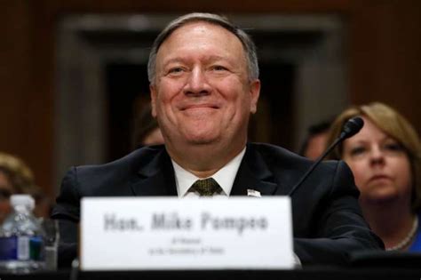 Us Senate Approves Mike Pompeo As Us Secretary Of State World News