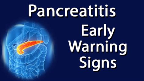 Warning Signs Of Pancreatitis Science