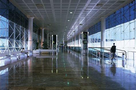 Terminal 2 At The Barcelona Airport In El Prat De Llobregat Barcelona