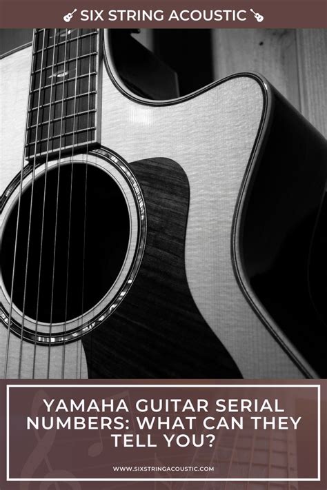 Yamaha Guitar Serial Numbers What Can They Tell You