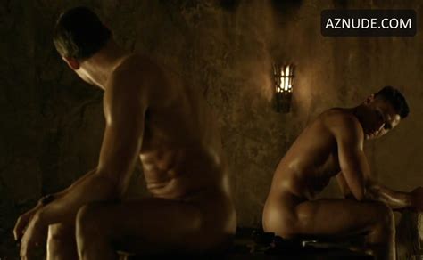 Andy Whitfield Manu Bennett Shirtless Butt Scene In Spartacus