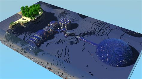 Minecraft Underwater Dome