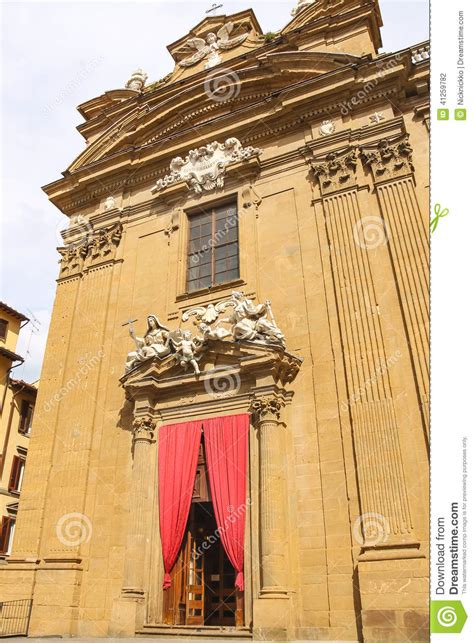 Building Of Court Of Justice On Piazza San Firenze Florence Stock