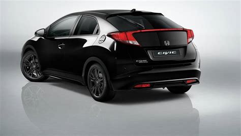 Honda Civic Black Edition Introduced On He Uk Market Carsession