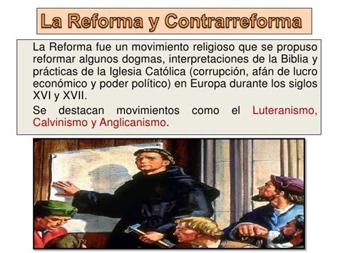 La Reforma Y La Contrarreforma