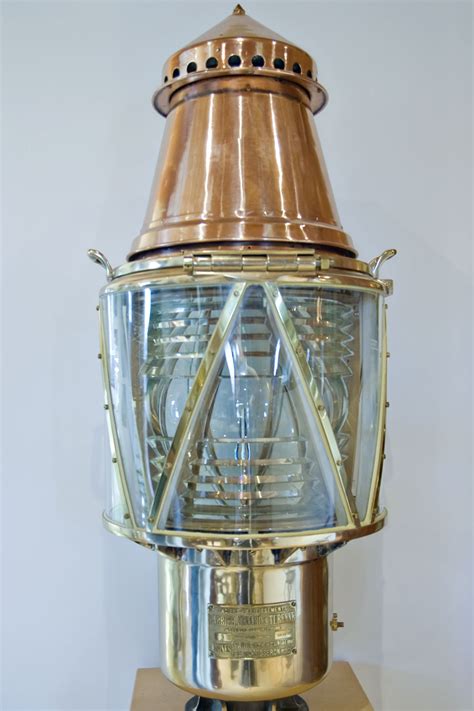 1910 Bbt 375mm 5th Order Bouy Lantern W Fresnel Lens