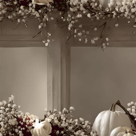 Ghostly White Roses Creative Fabrica