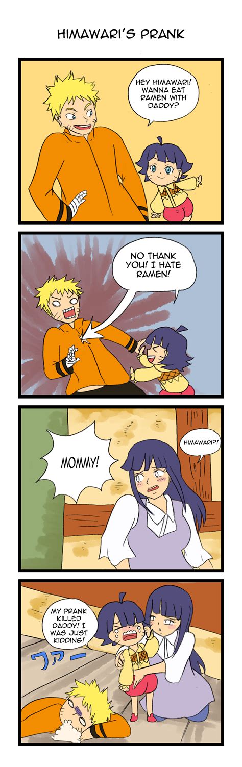 Himawari Prank By MintAnnComics On DeviantArt Naruto Cute Funny