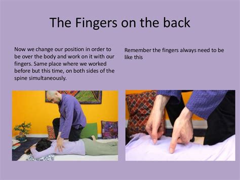 How To Give A Shiatsu Massage First Part