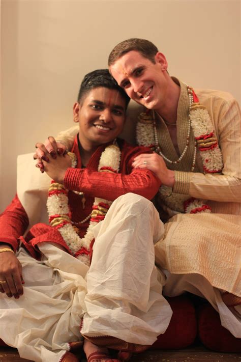 Photos This Traditional South Indian Style Engagement Of A Gay Couple