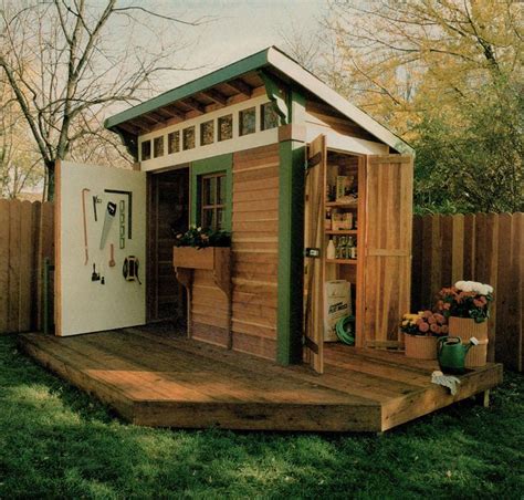 Outdoor Storage Shed Plans With Clerestory Grow