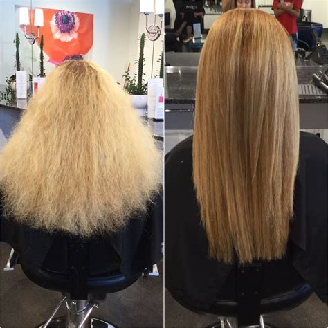 Before And After Hair Color Transformation Deepening And Adding