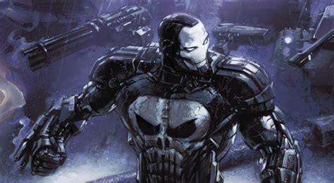 New Look At The Punishers War Machine Armor