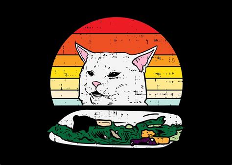 Woman Yelling At Cat Meme Poster By Boredkoalas Displate