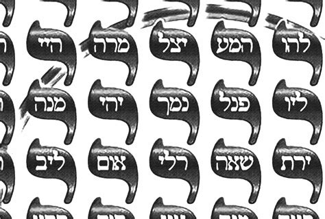 Kabbalah 72 Names Of God Print Guide Chart Poster Minimalist Etsy