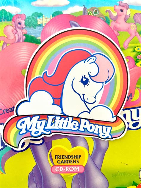 90s My Little Pony Logo 3 Sticker Etsy