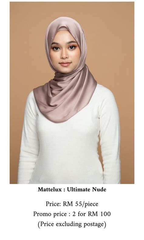 Guzel KL In Ultimate Nude Women S Fashion Muslimah Fashion Hijabs On