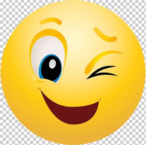 Emoticon Smiley Wink Emoji Png Clipart Blog Clip Art