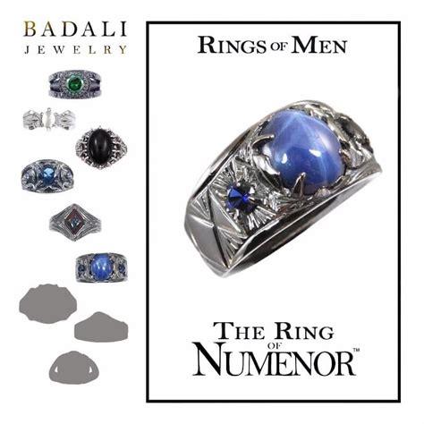 Rings Of Men Númenor™ Rings Lord Of The Rings Fantasy Ring