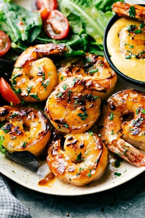 This is a delicious diabetic shrimp scampi recipe. 4-Ingredient Sweet Honey Garlic Shrimp - Chelsea's Messy Apron