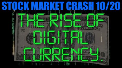 Bitcoin has put itself as a viable and increasingly preferred asset having a store of value. Stock Market Crash Starts Oct. 2020!! Rise of Digital ...