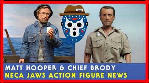 Neca Jaws News Update On Matt Hooper And Chief Martin Brody Action