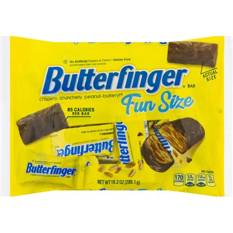Nestle Butterfinger Candy Bars Fun Size 102 Oz From Smart And Final