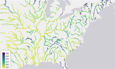 One Third Of Us Rivers Have Changed Color Since 1984 Yale E360