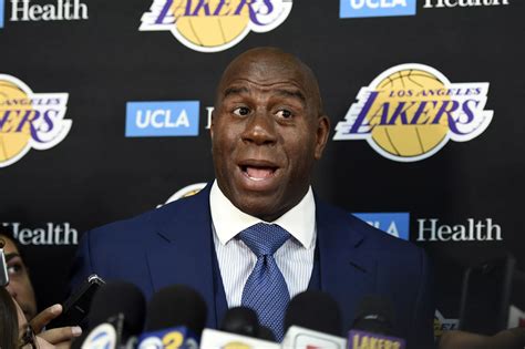 Magic Johnson reflects on his role as Lakers president of basketball ...