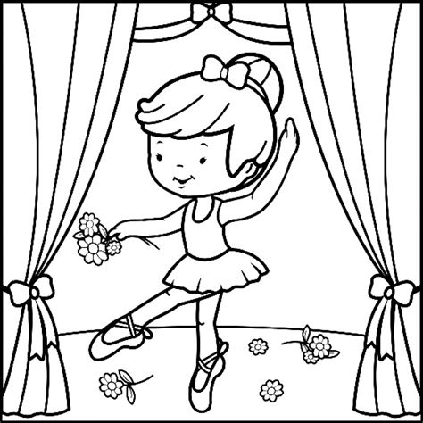ballerina coloring pages  print tm