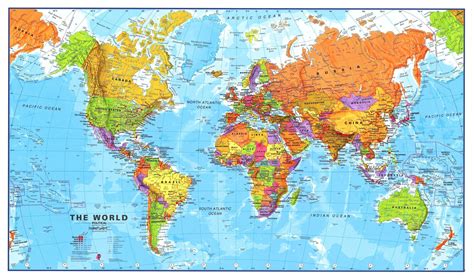 World Maps International 120 Million Supermap Mapworld Giant World
