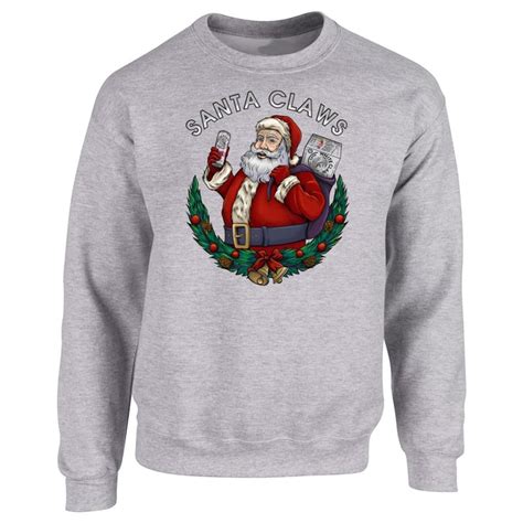 Santa Claws Sweatshirt 15 Ts For People Who Love White Claw