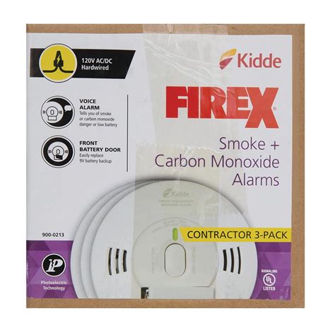 Kidde Firex Hardwire Smoke And Carbon Monoxide Combination Detector