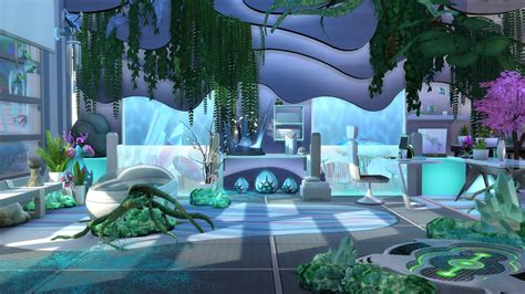 A Sci Fi Alien Bedroom Rthesims