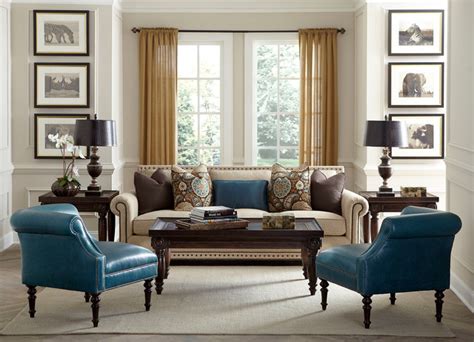 Havertys round dining room tables paulinalee co. Havertys Furniture - Transitional - Living Room - Other ...