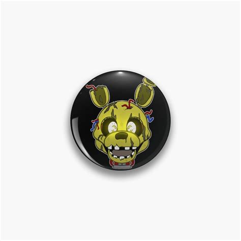 Fnaf Spring Trap Pin By Sciggles Redbubble