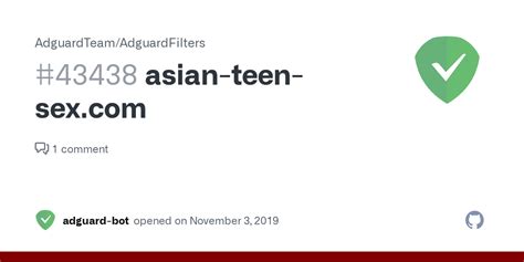 Asian Teen Sex Com Issue Adguardteam Adguardfilters Github