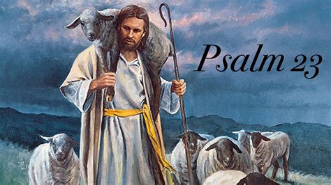 According to tradition, all of the psalms were written by. Psalm 23 - YouTube