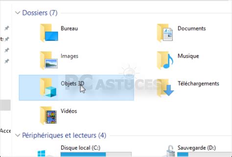 Retirer Le Dossier Objets 3d De La Fenêtre Ce Pc Windows 10 Jasmo