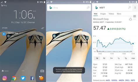 Microsoft Next Lock Screen App Update Enables Bing Search