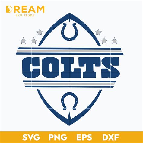 Indianapolis Colts Svg Colts Svg Sport Svg Nfl Svg Png Dxf Eps D