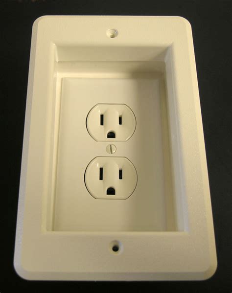Recessed Outlet Box Recessed Outlet Box For Startile Power Supply