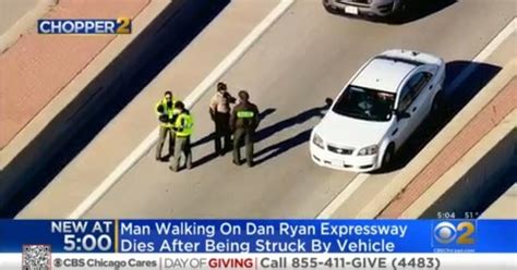 Pedestrian Hit And Killed By Vehicle On Dan Ryan Expressway Cbs Chicago