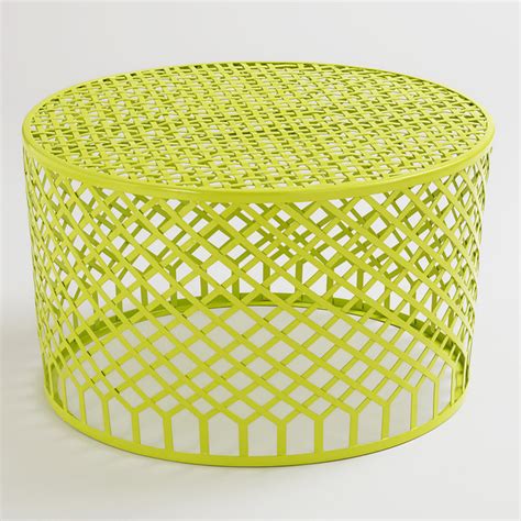 Lime green a functional alternative to traditional coffee tables can be used as a coffee table, side table for your living room, or as a bedside table in your bedroom. Green Landon Coffee Table - Modern - Outdoor Coffee Tables ...